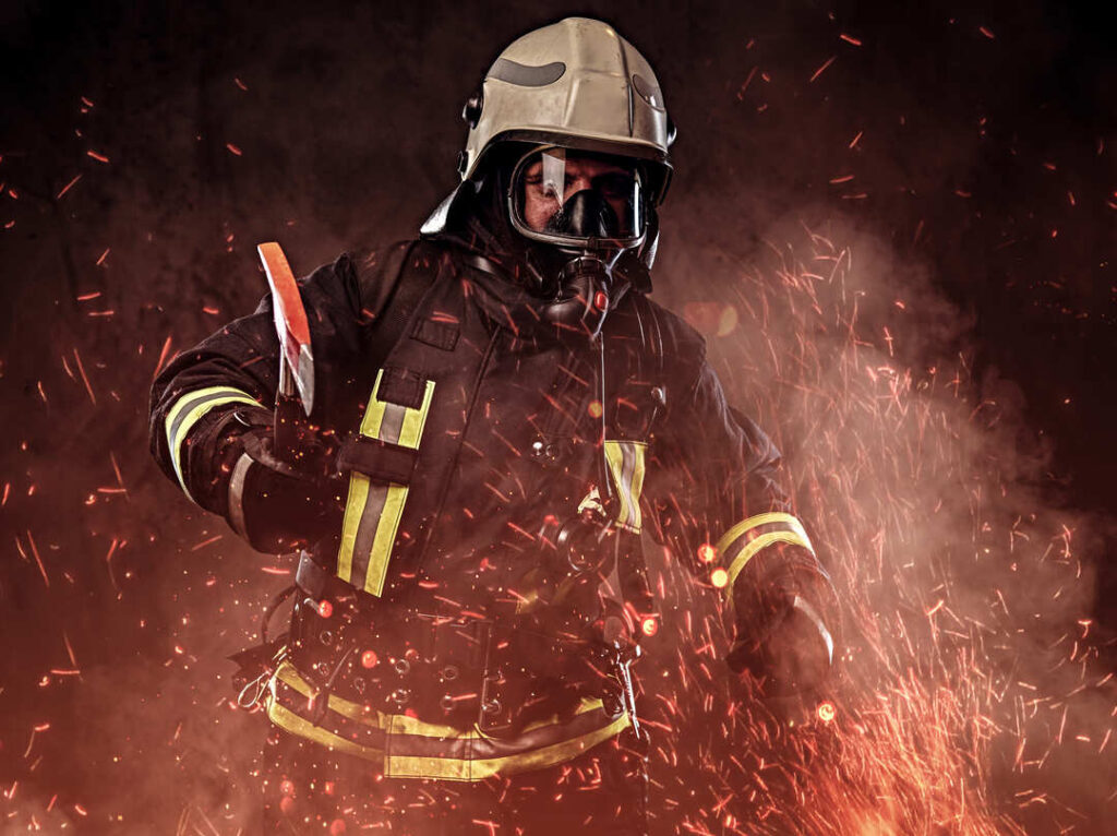 firefighter-dressed-uniform-oxygen-mask-holds-red-axe-standing-fire-sparks-smoke-dark-background-2