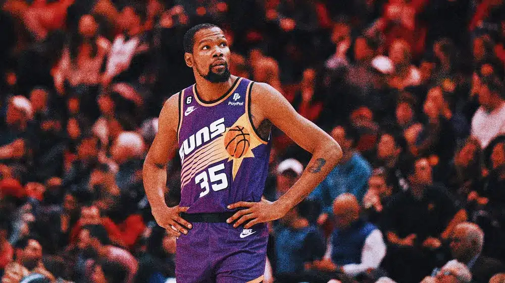 Kevin Durant no jugará en su debut con los Suns en casa debido a dolor en el tobillo, dice el equipo.