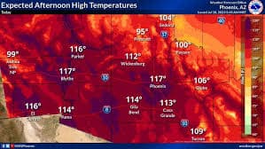 Cerrarán senderos en Phoenix durante días de calor extremo