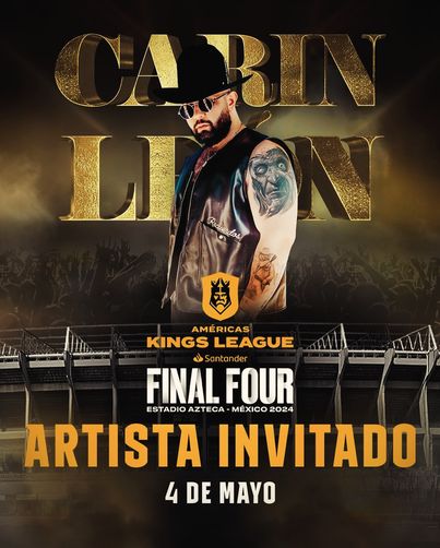 Cantará Carin León en la final de la Kings League Américas
